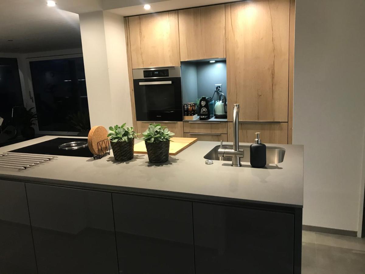 Moderne Unterkunft Mit Panoramablick Auf Thunersee Krattigen Exterior photo